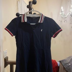Polo short casual dress